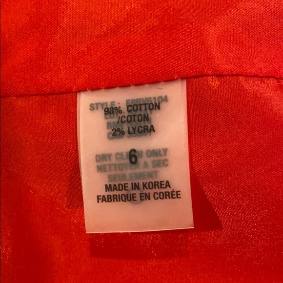 Red velvet blazer - Picture 6 of 6